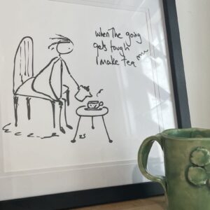 Supportive art for grieving hearts